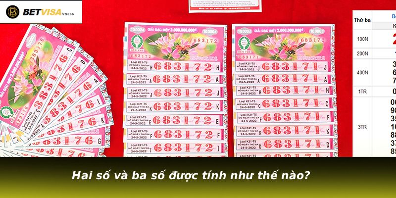 Hai số và ba số được tính như thế nào?