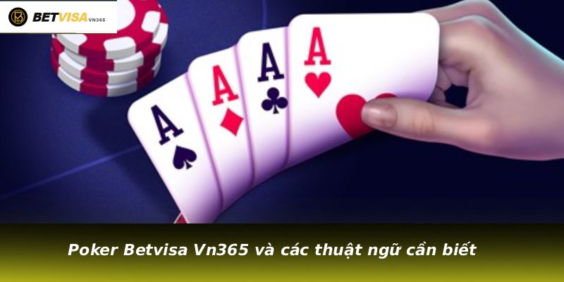 Poker Betvisa Vn365 và các thuật ngữ cần biết