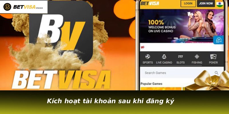 Kích hoạt tài khoản sau khi đăng ký