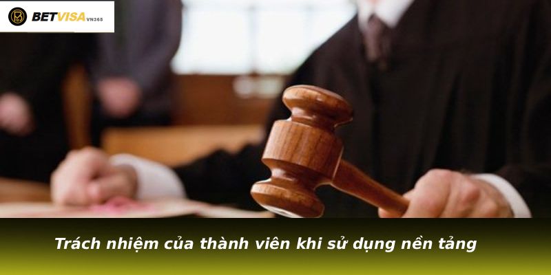 Trách nhiệm của thành viên khi sử dụng nền tảng